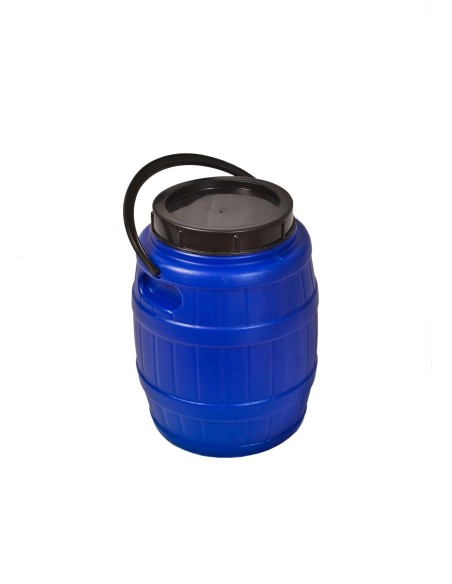 Bidon 12 litri, cu toarta si capac prin infiletare, Sterk, Plastic Albastru | GimiHome