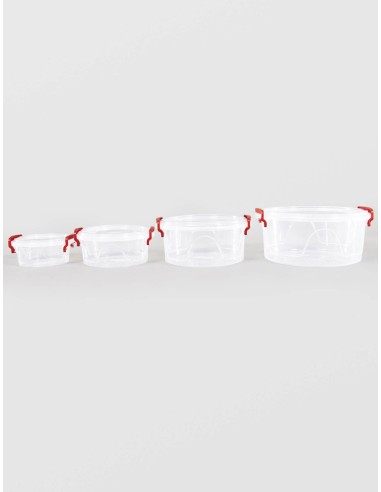 SET CUTII ALIMENTE STERK ROTUNDE MAYA 03L,0.6L,1.| GimiHome