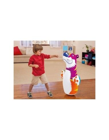 Pantera gonflabila 3D pentru copii, Intex, jucarie hopa-mitica, baza cu apa, 94 cm 44669P produse de calitate pentru copii, baie
