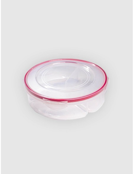 CUTIE ALIMENTE STERK 3 COMPARTIMENTE LIA 16.5 x 7 PLASTIC TRANS| Calitate