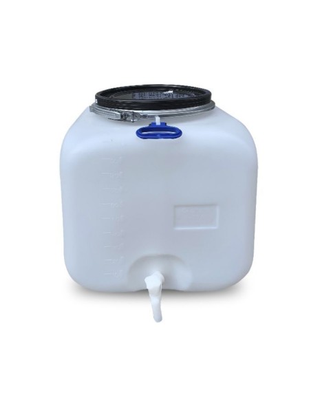 Rezervor | bidon depozitare din plastic, cu robinet, 100 Litri, Sterk