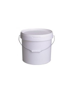 Galeata capac alimentara sigilabila pentru bucatarie, 20 litri, alb