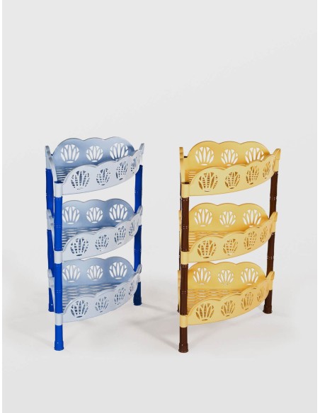 ETAJERA PLASTIC STERK 3 NIVELE COLT, 34X 46 X68, DIVERSE| Recomandat