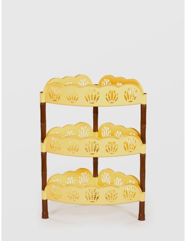 ETAJERA PLASTIC STERK 3 NIVELE COLT, 34X 46 X68, DIVERSE| Recomandat