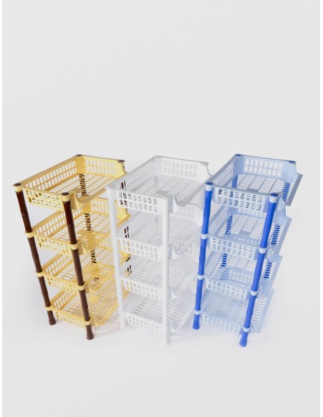 ETAJERA PLASTIC STERK 4 NIVELE 70 X 41X 29 DIVERSE| Produs
