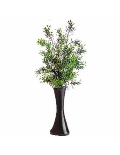 Planta frumoasa decorativa artificiala, vaza cu flori, 60 cm, GLN 417H