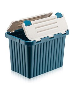 Cutie depozitare 50 l cu capac incorporat din plasti| Recomandare