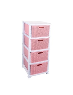 Dulap pentru depozitare, din plastic, bob orez , S-40| GimiHome