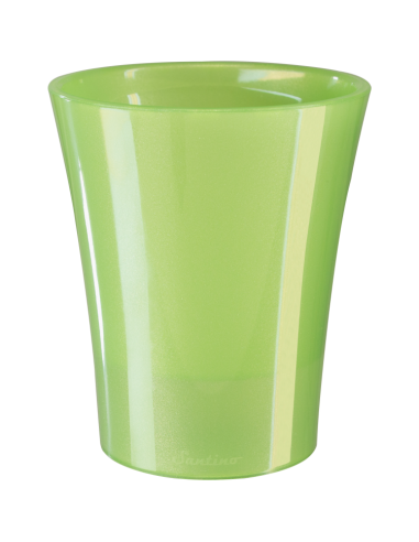 Ghiveci Arte-DEA 1.25 L , Verde transparent, plastic| GIMIHOME