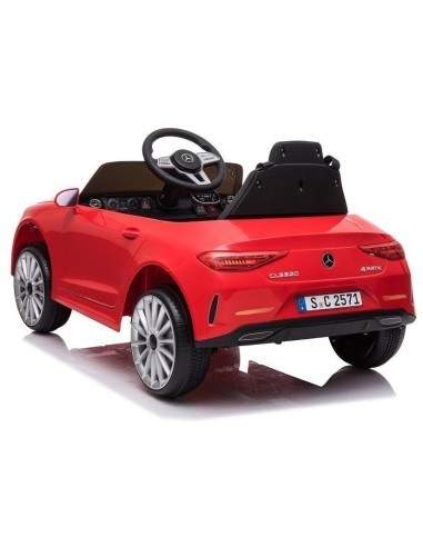 Masinuta electrica copii, Mercedes C Class, CLS 350, 2 motoare, rosie