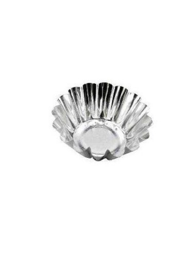 Set 20 buc, Forma metal tip cosulet pentru savarine, briose, prajituri