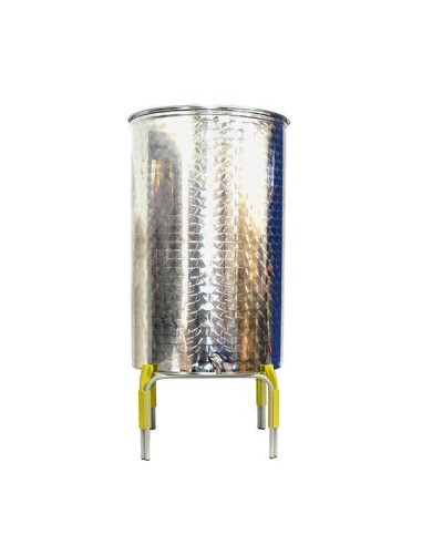 Butoi recipient inox, 500 Litri, Cordivari capac flotant ulei parafina