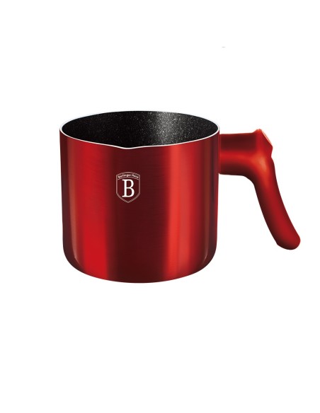 Cana lapte 1.2 Litri, Berlinger Haus, BH 1965, aluminiu,12 cm, Burgundy