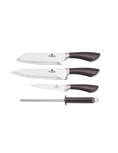 Set cutite, 4 piese, Metallic Line Carbon Pro, BerlingerHaus, BH 2497