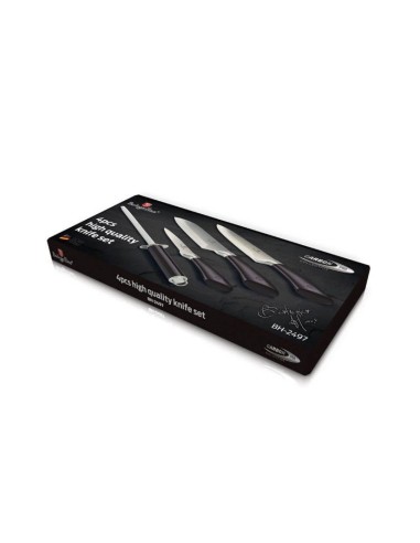 Set cutite, 4 piese, Metallic Line Carbon Pro, BerlingerHaus, BH 2497