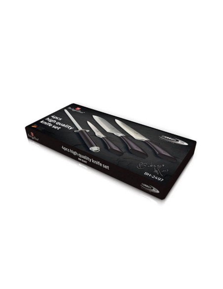 Set cutite, 4 piese, Metallic Line Carbon Pro, BerlingerHaus, BH 2497