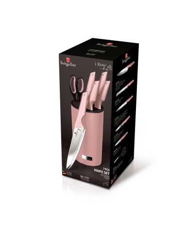 Set cutite (7 piese) I-Rose Collection BerlingerHaus BH 2797