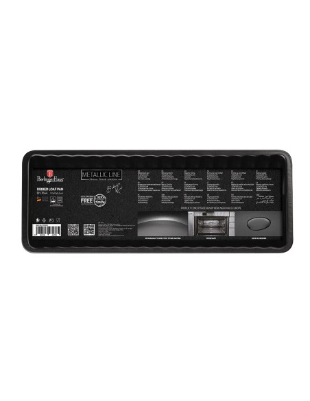 Tava de copt paine, Metallic Black Edition BerlingerHaus, BH 7644