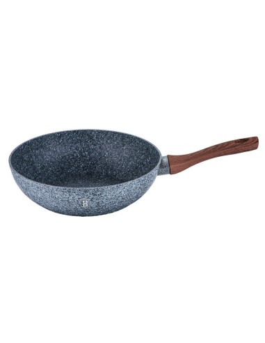 Tigaie wok, aluminiu, Berlinger Haus, Forest Line, BH 1204, gri