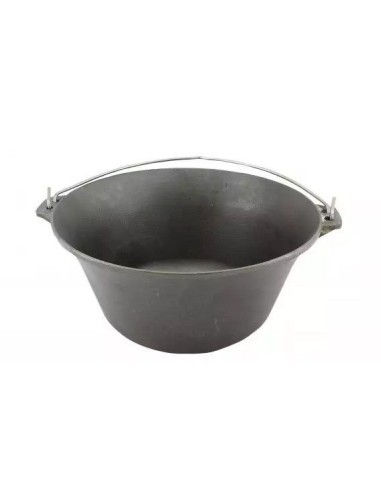 Ceaun din fonta 16 Litri, Negru | Gimihome