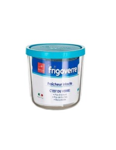 Caserola alimente sticla 0.8L FRIGOVERRE rotunda inalta 12 CM|Gimihome