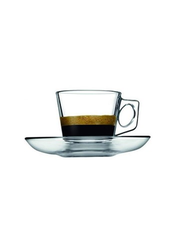 Set cesti de cafea, 97301, 12 piese, 6 cesti si 6 farfurioare, 80 ml