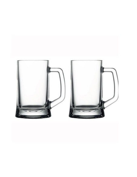 Set de 2 halbe pentru bere, Pasabahce Pub, 380 ml | Cadoul ideal tati