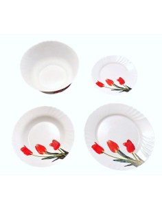 Set farfurii Opal Hera 19 pcs | GimiHOME