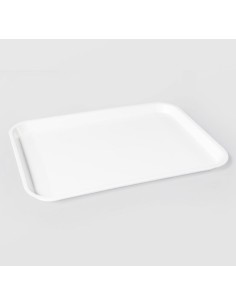 Tava autoservire mare, din plastic, Sterk, 51X37X3cm, alb | Horeca