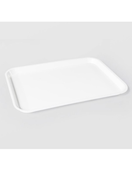 Tava autoservire mare, din plastic, Sterk, 51X37X3cm, alb | Horeca