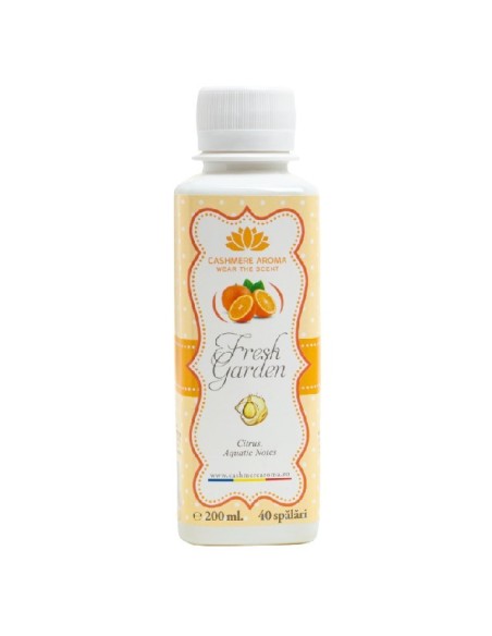 Parfum de rufe albe si color, 200 ml 40 spalari, Cashmere Fresh Garden
