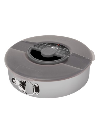 Tava pentru tort rotunda, cu capac plastic, Aspen Collection Berlinger
