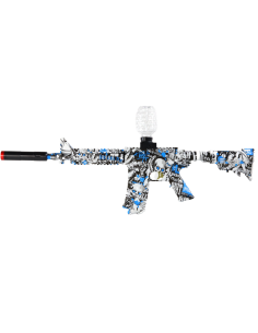 Set pusca electrica cu acumulator si accesorii,  model grafiti 17351