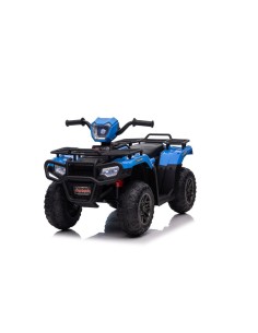 ATV electric albastru, pentru copii, quad cu acumulator, 2X45W, 13554