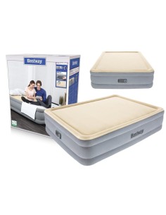 Saltea gonflabila dubla, cu pompa incorporata, Bestway mattress 67486
