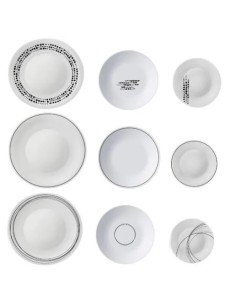 Set farfurii opal, 18 piese, Bormioli Chiaroscro | GimiHome 2