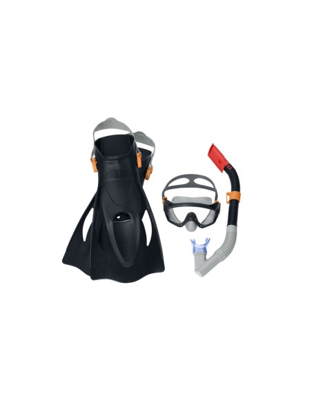 Set pentru scufundari, Masca, snorkel, aripioare, Bestway 25020