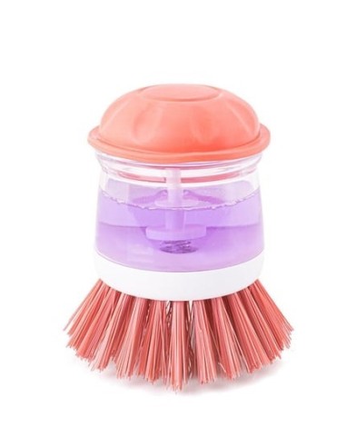 Perie pentru  vase cu dozator de sapun F389 | GimiHome