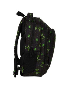 Ghiozdan Derform Backup Monster, verde, 42x30x20cm, PLB6X59 2