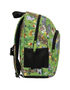 Ghiozdan BackUp, 26x34x14 cm, Poliester, Multicolor, PLB5T61 2