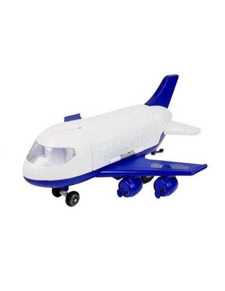 Avion de politie, transporter de masinute, jucarie pentru copii, LeanToys, 7203 produse de calitate pentru copii, baieti si fete