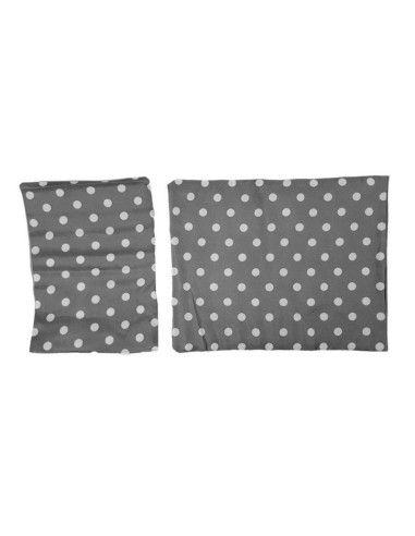 Patut pentru papusi, gri cu turcoaz de fetite, Alice, LeanToys, 7700 produse de calitate pentru copii, baieti si fete LeanToys 