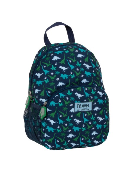 Ghiozdan, Derform Dinozaur, Poliester, 30x24x13cm, verde, PLW12DN19