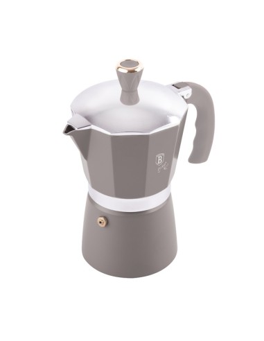 Expressor pentru aragaz, cafetiera pentru 9 persoane, BerlingerHaus, Taupe Collection, BH 8570