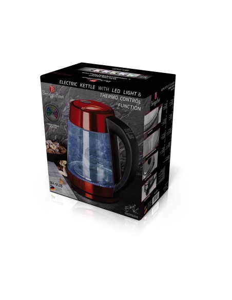 Fierbator electric, 1.7 l, Burgundy Line, BerlingerHaus, BH 9128