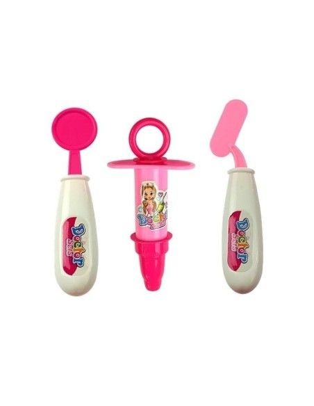 Trusa medicala pentru fetite, valiza roz, micul doctor, LeanToys, 5098 produse de calitate pentru copii, baieti si fete LeanToys