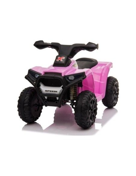 ATV Quad electric, pentru copii, XH116, LeanToys, 5706, roz-negru produse de calitate pentru copii, baieti si fete LeanToys 